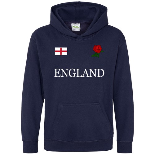 England badge kinder hoodie - england,