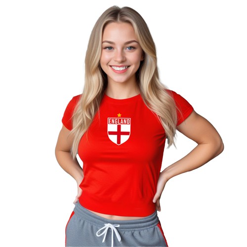 England badge baby shirt - badge,