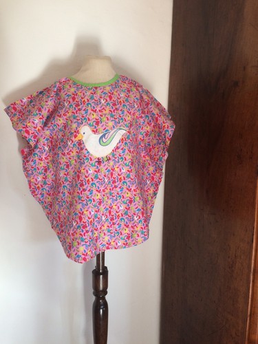 Mädchen poncho tunika shirt - poncho,